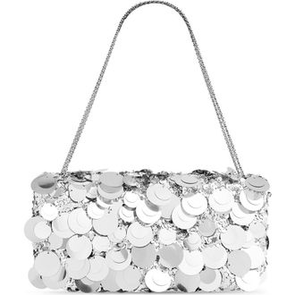 Paco Rabanne 1969 Pailette Shoulder Bag in Silver at Nordstrom