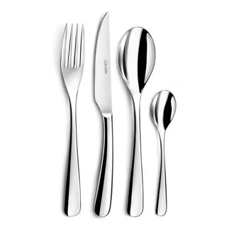 Bloomingdale's Cuberter&iacute;a de 74 piezas en estuche de madera Acero inoxidable Acero