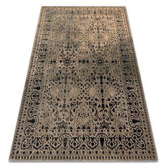 RugsX Rugsx - Alfombra De Lana Superior Perona Frame, Ornament, Oriental - Iron, Verde Green 200x300 Cm