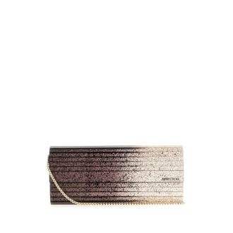 Jimmy Choo London Multicolor Fabric And Pvc Sweetie Clutch