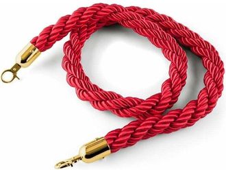 OEM Cord&oacute;n De Separaci&oacute;n Para Postes Gu&iacute;a - Dorado/rojo