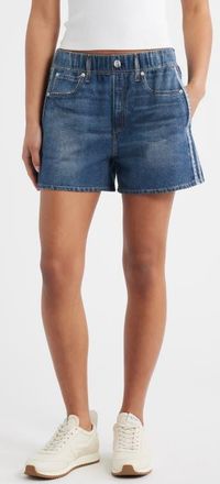 Rag & Bone Miramar Terry Track Shorts in Blue at Nordstrom, Size X-Small