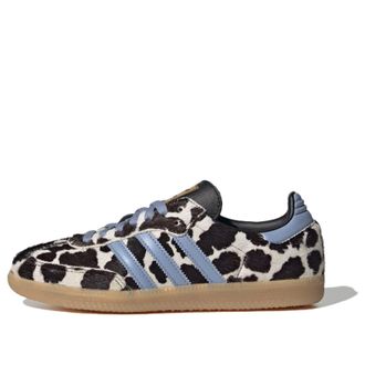 adidas (WMNS) adidas Samba OG Cow Print Chalk Blue KJ7448