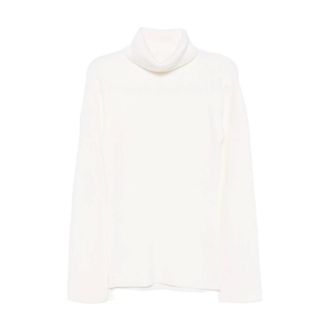 Toteme Maglione Dolcevita a Coste - - Knitwear - Donna - Rosa - M