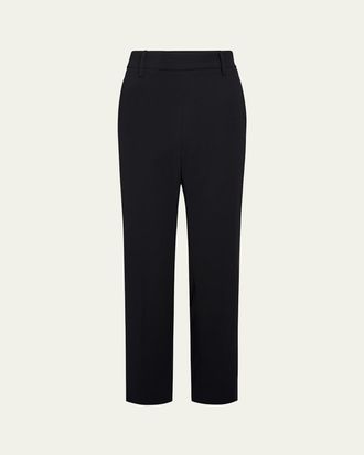 Vince Mid-Rise Tapered Pull-On Pants