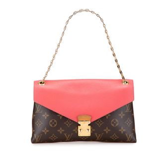 Louis Vuitton Pallas Ketting Monogram Crossbody Tas