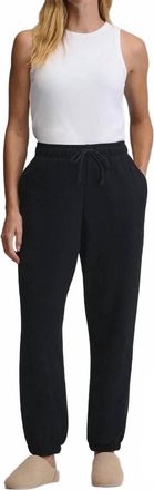 Eddie Bauer Vintage Soft Relaxed Fit Jogger Sweatpants In Black