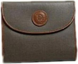 Dior Pre-owned Vintage Portemonnee - Dames - Vintage Accessoires - Grijs - ONE Size - Leer - Vintage