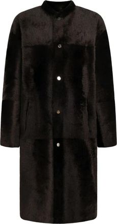 Windsor Dl 813 Faux Shearling Jas - Dames - Jassen - Bruin - S - Jassen