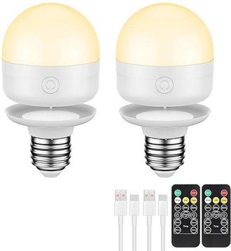 OEM L&aacute;mpara Recargable Usb - 7w - Magn&eacute;tica - Desmontable - L&aacute;mpara Tricolor - L&aacute;mpara De Escritorio - Juego De 2