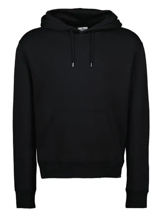 Courr&egrave;ges Black Cotton Hoodie
