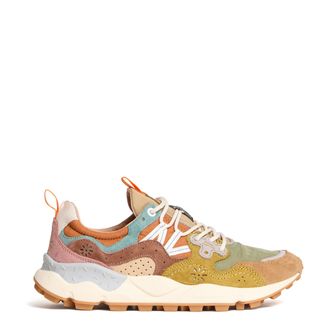 Flower Mountain Yamano 3 Uni Suede And Nylon Sneakers