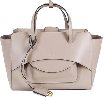 Hidesins Borsa tote Flap media - Toni neutri