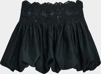 Retrof&ecirc;te Leighton Embroidered Bubble Skirt