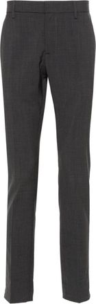 Dondup virgin-wool tailored trousers - men - Elastane/Cotton/Virgin Wool - 36 - Grey