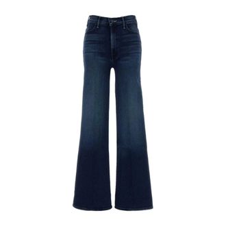 Mother Dames, Jeans, Blauw, Maat: W28 Katoen
