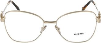 Miu Miu MU 50Xv Optisch Montuur - Dames - Brillen - Geel - 56 MM - Accessoires