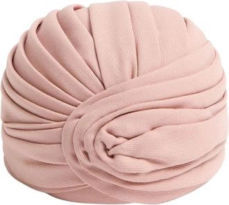 Valentino Garavani Zijden Tulband Hoofdband - Dames - Hoeden - Roze - 58 CM - Accessoires