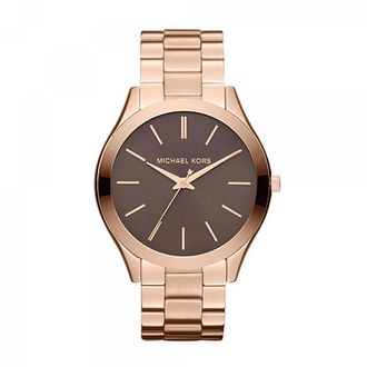 Michael Kors Multicolor Stalen Horloge - unisex - Horloges - Roze - ONE Size - Accessoires
