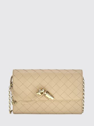 Bottega Veneta Andiamo Mini Intrecciato Lambskin Bag with Chain Strap