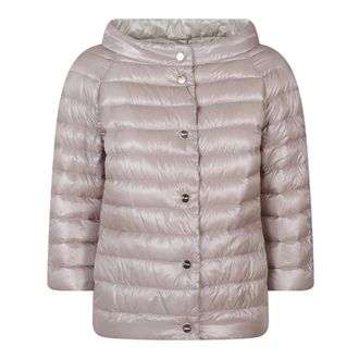 Herno Winter Jackets, female, Pink, Size: XS Padded Jacket