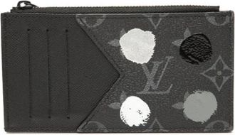 Louis Vuitton Pre-owned Wallets, female, Black, Size: ONE SIZE Pre-owned Card Holder