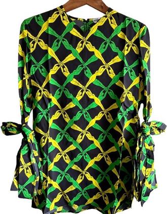 Bottega Veneta Printed Cotton Shirt ( Matching shorts available on Hewi) Size S