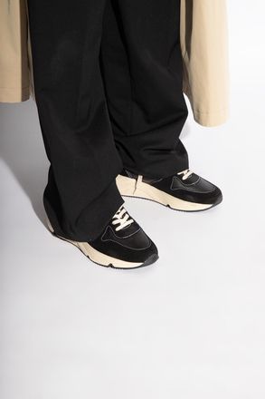 Golden Goose Running Sole Sneakers, Womens, Black