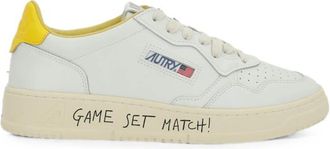 Autry Medalist Perforated Leather Sneakers