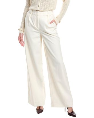 SIMKHAI Simkhai Titus Wide Leg Wool-Blend Trouser