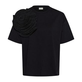 Kaffe Top - - Tops - Donna - Nero - L