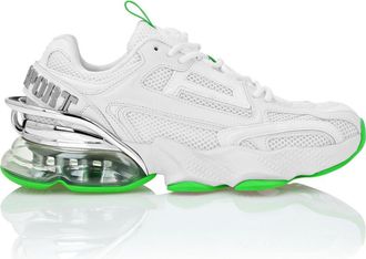 Plein Sport Thunderbeast // Gen.x.05 Unisex in White/green at Nordstrom, Size 36