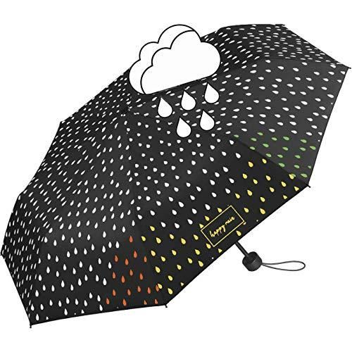 Parapluie De Poche VON LILIENFELD - Automatique - Résistant Au Vent - Design Chats Noirs - Léger Et Stable - 90cm Diamètre