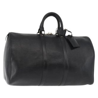 Louis Vuitton Pre-owned Weekend Bags, female, Black, Size: ONE SIZE Pre-owned Vintage Boston Bag