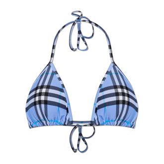 Burberry Bikinis, female, Blue, Size: S Sadie Bikini Top