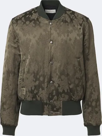 Dries Van Noten Floral jacquard bomber jacket