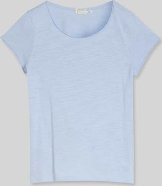 Tom Tailor Regular Fit T-Shirts aus reiner Baumwolle in Hellblau, Gr&ouml;&szlig;e XXXL