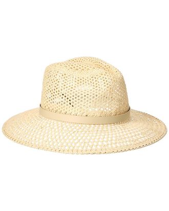 Max Mara Marocco Leather-Trim Cap