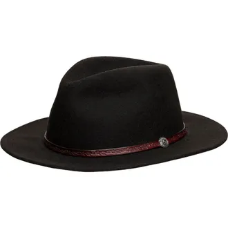 Stetson Cromwell Hat in Black at Nordstrom, Size Small