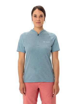 Vaude Funktionsshirt VAUDE WOMENS TAMARO HZ SHIRT IV, Damen, Gr. 36, blau (nordic blau), Obermaterial: 100% Polyester, Shirts Funktionsshirt, f&uuml;r Radsport u