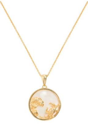 Freya Rose Zodiac Necklace in Cancer at Nordstrom