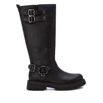 Xti Womens Biker Boots In Black