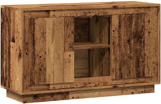 vidaXL Sideboard Old Wood 102x35x60 cm Engineered Wood Vidaxl