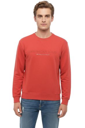 Brunello Cucinelli Red Regular Embroidery Sweatshirt
