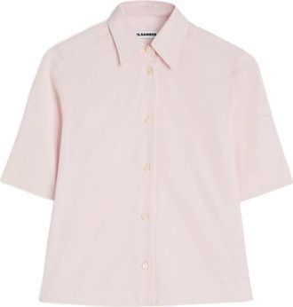 Jil Sander Shirts - Dames - Overhemden - Roze - XL - Overhemden