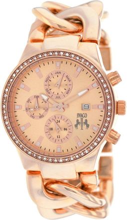 Jivago Watches Womens Lev Rose Gold Round 38mm