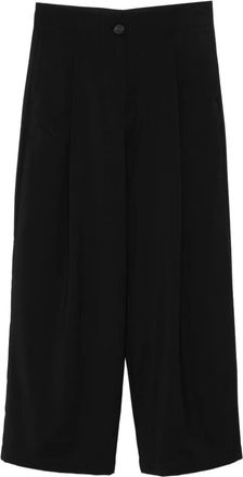 PDR Phisique Du Role Pantaloni con pieghe frontali - Nero