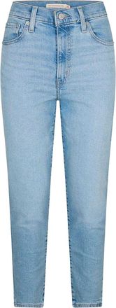 Levi's Dames Straight Leg Mom Jeans (Blauw)