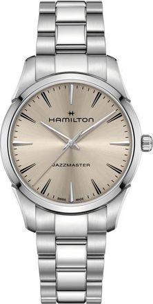 Hamilton Jazzmaster Bracelet Watch, 40mm in Beige at Nordstrom