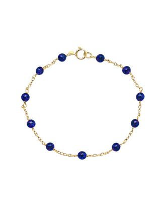 Jewelmak 14K Sapphire Bracelet